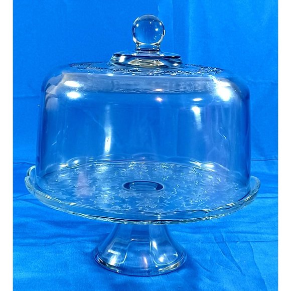 Princess House Dining Princess House Fantasia Crystal Cake Plate